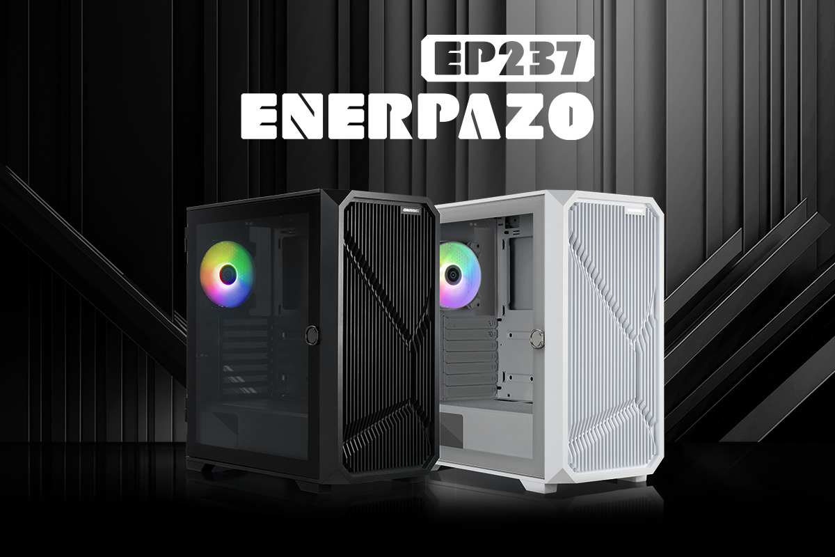 ENERMAX安耐美發布全新電腦機殼ENERPAZO EP237：專為PC DIY新手設計的迷你直立式機殼